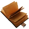 Handmade Leather Journal Wild Horses with Antique Paper and Deckle Edges - Outlet